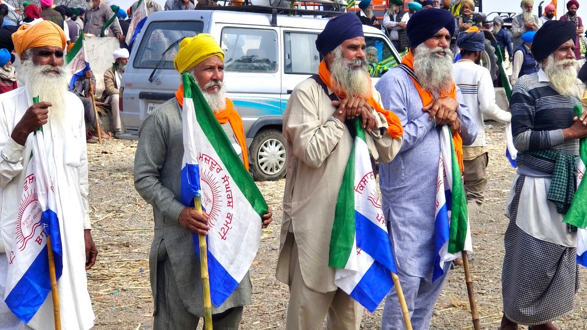 farmers protest